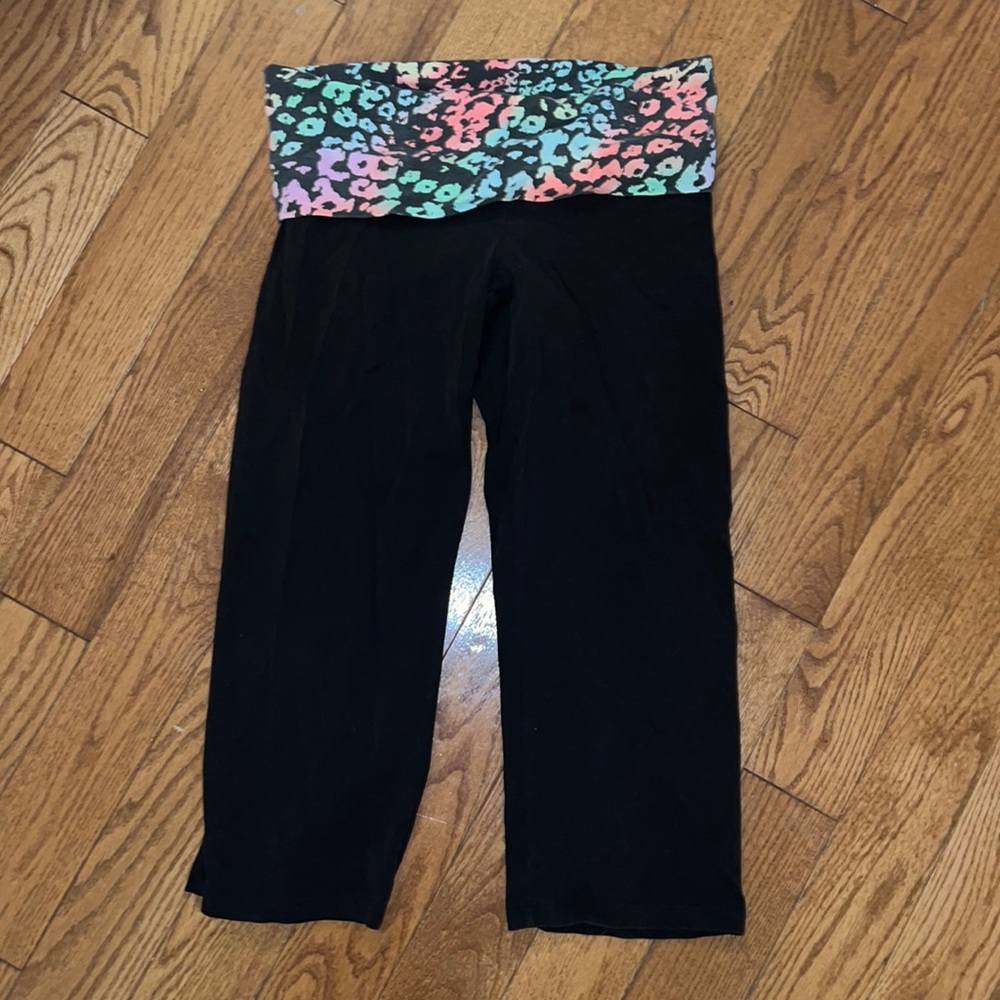 Pink yoga pants